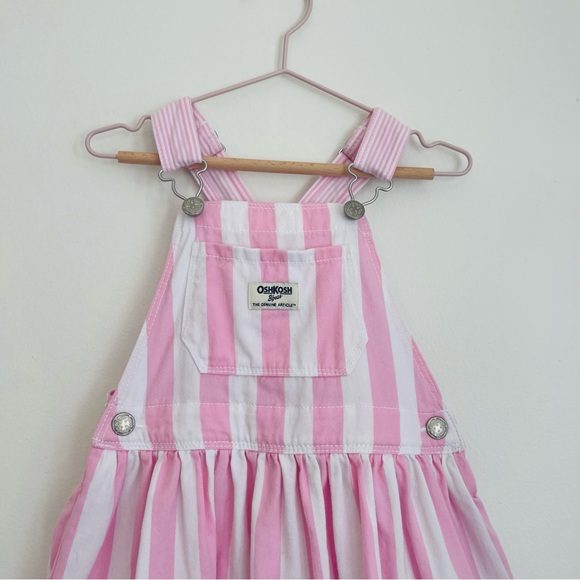 Oshkosh Striped Overall Dress - Picture 2 of 3